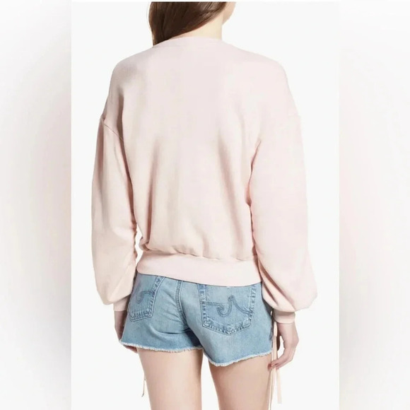 NWT Adriano Goldschmied AG Karis Sweatshirt in Sweet Dawn - Picture 2 of 10